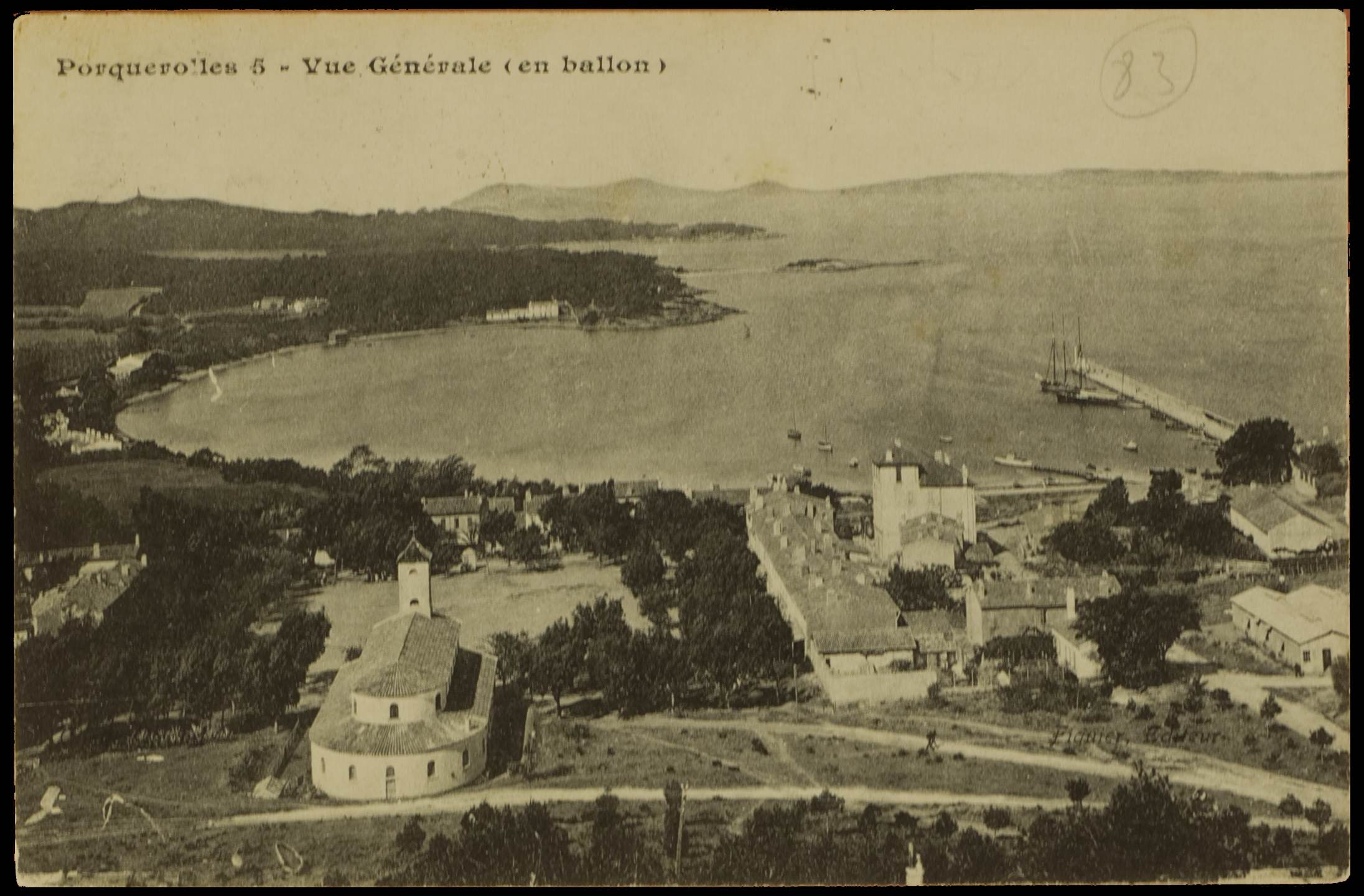 Vue générale de Porquerollles