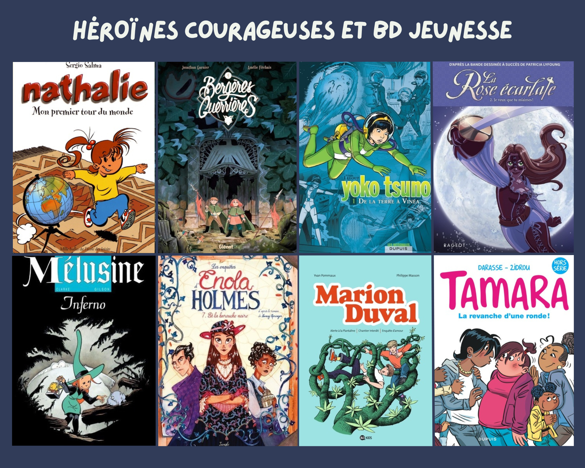 Héroïnes courageuses BD Jeunesse